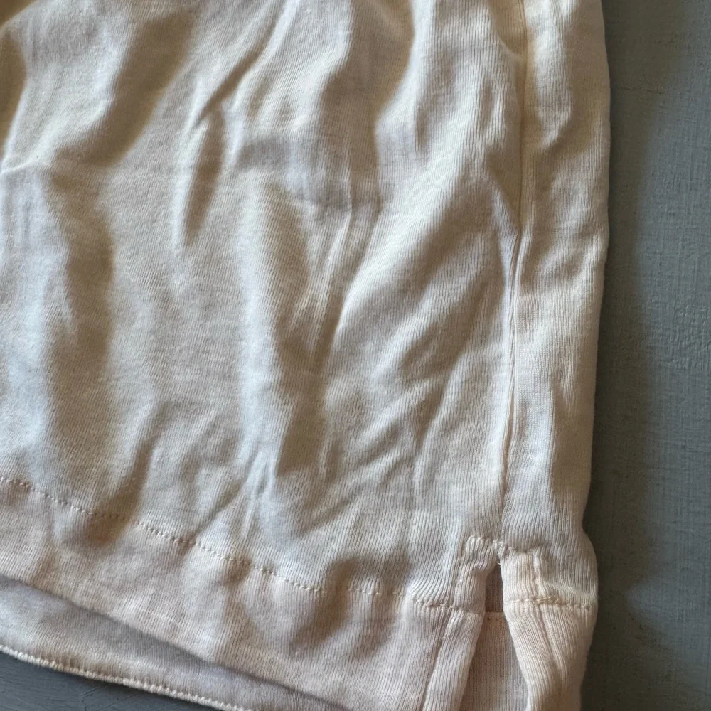 NWT Cuyana Pima Cotton Pyjama Set in Blush Peach